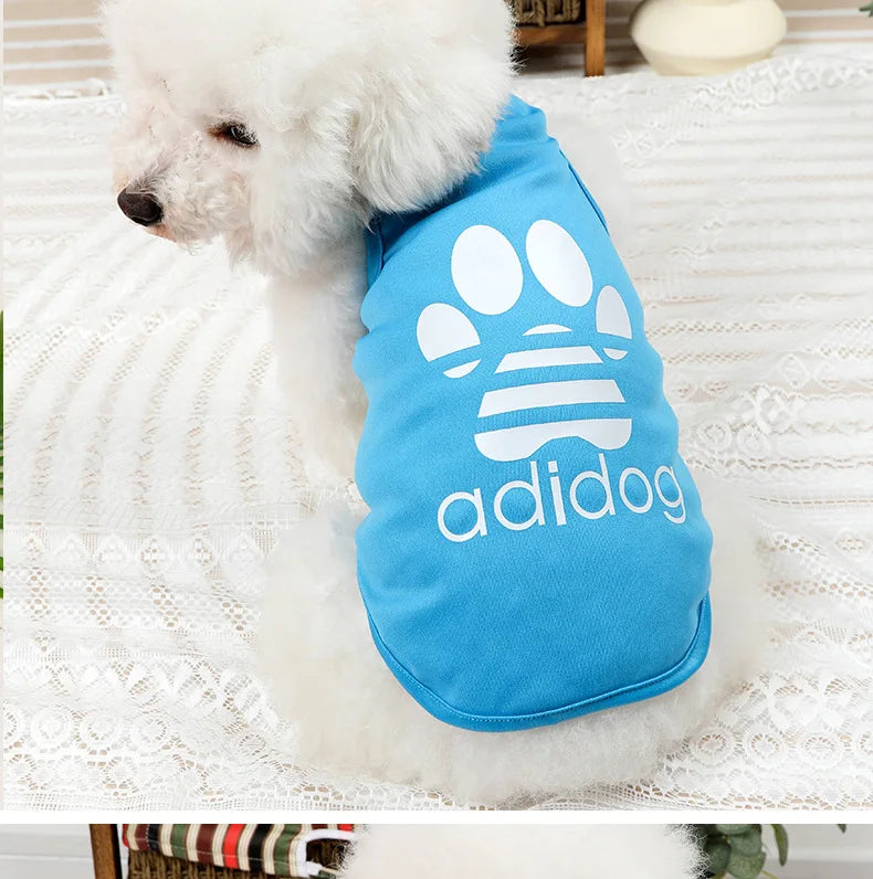 Soft Pet Dog Clothes for Small Dogs Summer Pomeranian Bichon Teddy Dog Thin Vest Breathable Cool Cat Puppy Clothing Pet T Shirt