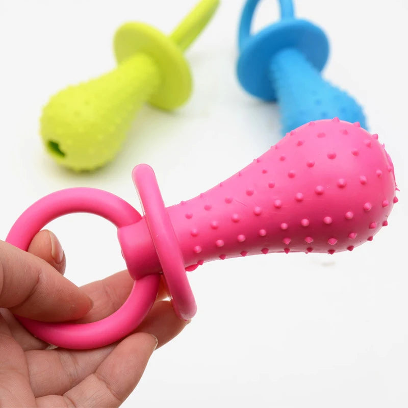 Jouets pour animaux de compagnie pour petits chiens en caoutchouc résistant aux morsures, jouets pour chiens, nettoyage des dents, jouets d'entraînement à la mastication, fournitures pour animaux de compagnie, chiots et chiens