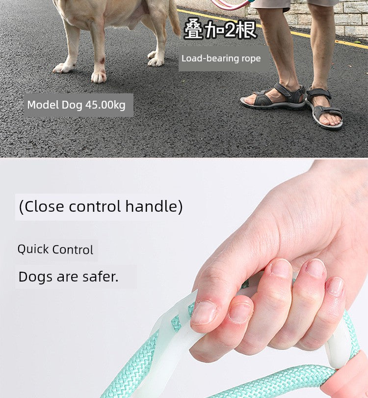 Double-Layer Large Dog Harness Pull-Resistant Explosion-Proof