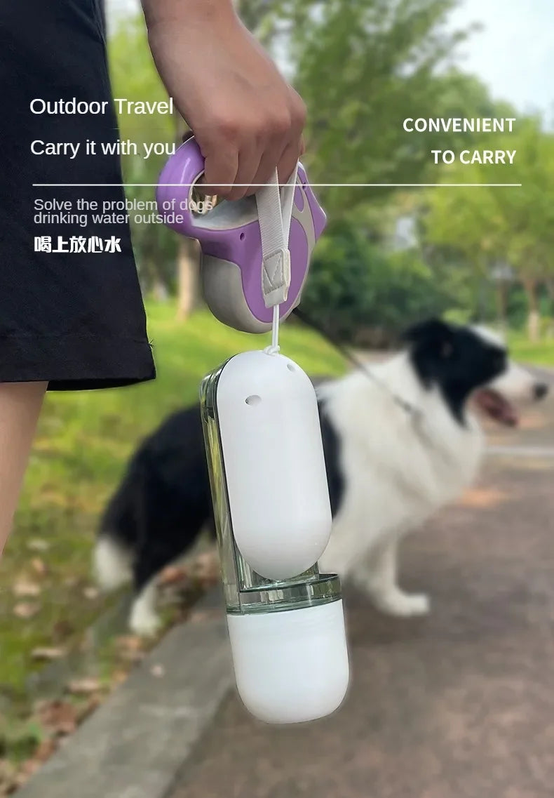 Waterer for dogs and cats Portable Dog Water Bottle For Small Large Dogs Cat Outdoor Leakproof Walking Drinking Bowls