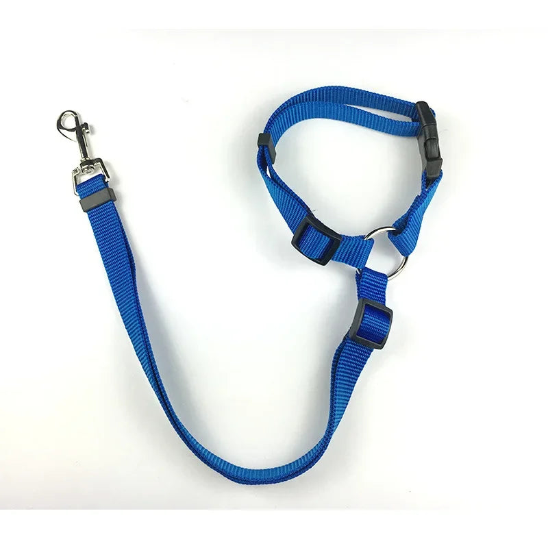 Pet Dog Car Seat Belt Retractable Buffer Elastic Reflective Safety Traction Rope Dog Leash Harness Dogs Dog Accessories Supplies