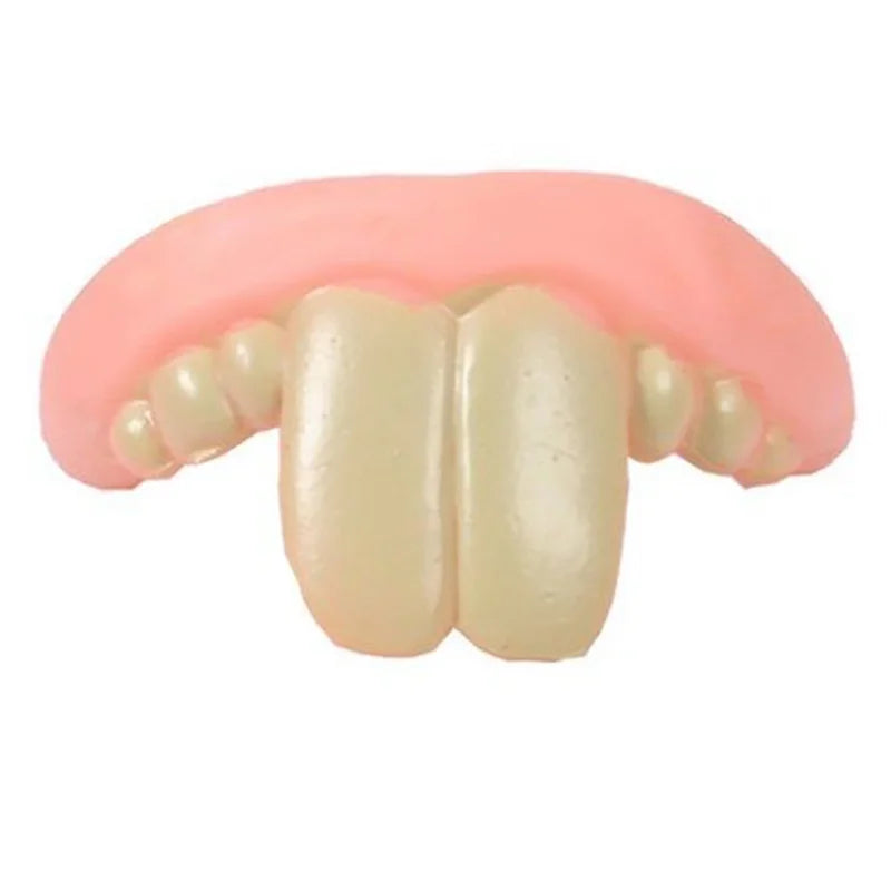 False Teeth For Dog Funny Dentures Pet Decorating Supplies Halloween Cosplay Humans And Vampires Toys Tricky Funny Dentures