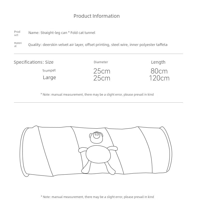 Relieving Stuffy Handy Gadget Maze Bite-Resistant Pet Supplies Cat Tunnel