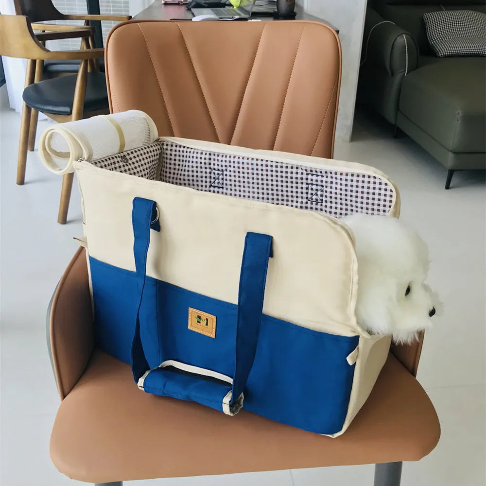 Pets Home Dog Carrier Purse,Cat Carrier, Pet Travel Portable Bag Carrier for Cat and Small Dog Home & Outdoor, Car Seat Pet