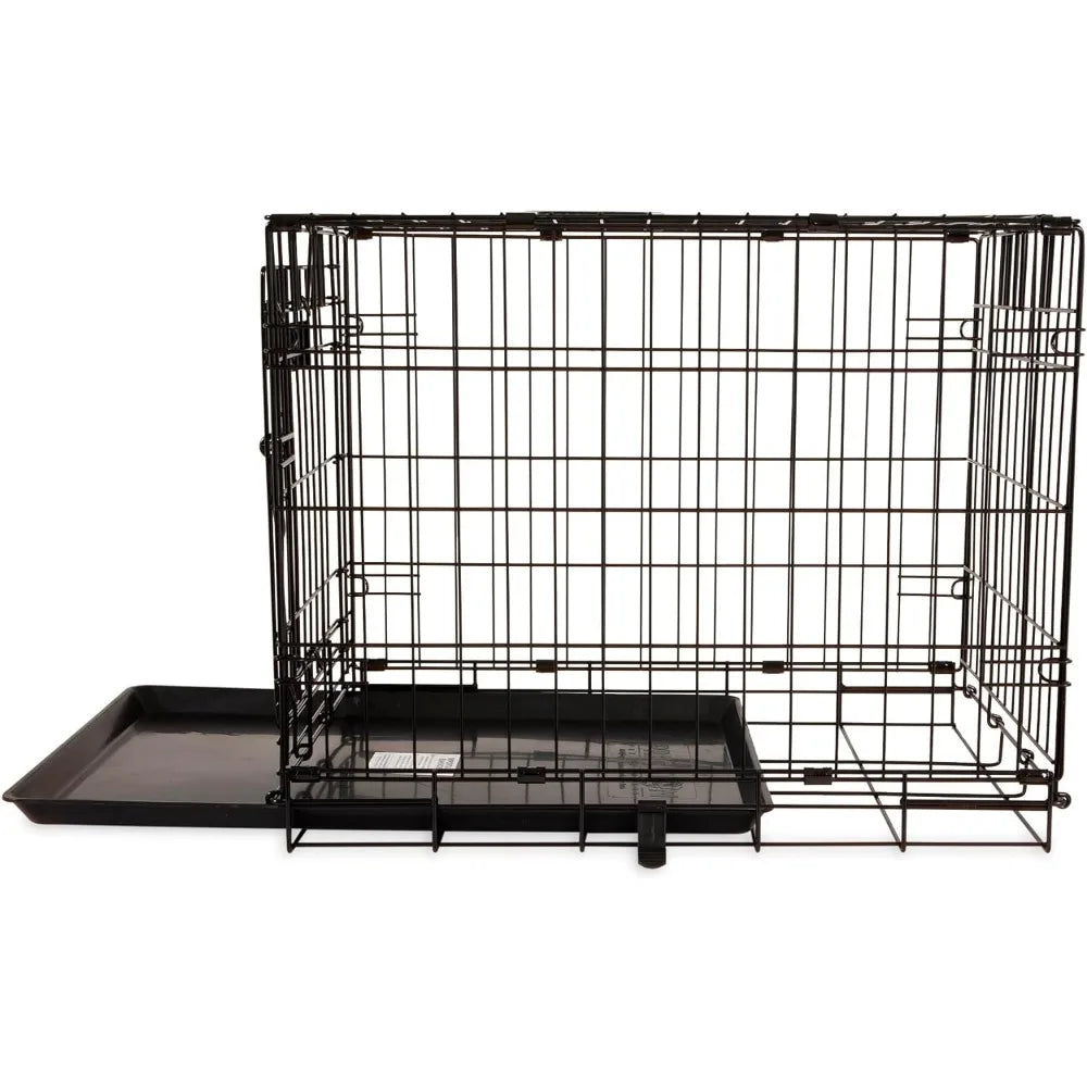 Precision Pet Products One Door Provalue Wire Dog Crate, 24 Inch, For Pets 15-30 lbs, With 5-Point Locking System