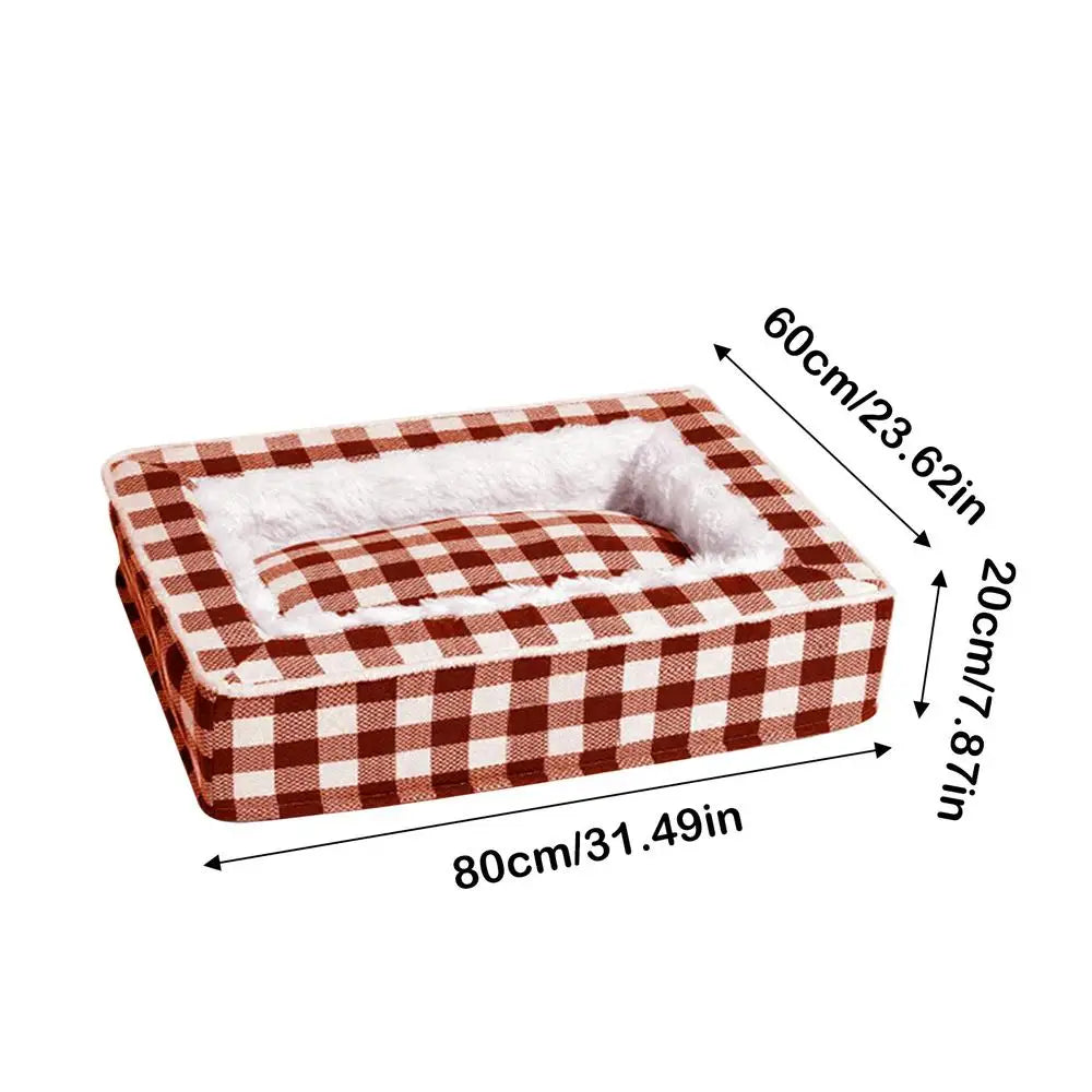 Dog Bed Pet Soft Couch Washable Dog Bed Dog Furniture Removable Dog Beds Puppy Sleeping Bed For Small Medium Large Pets