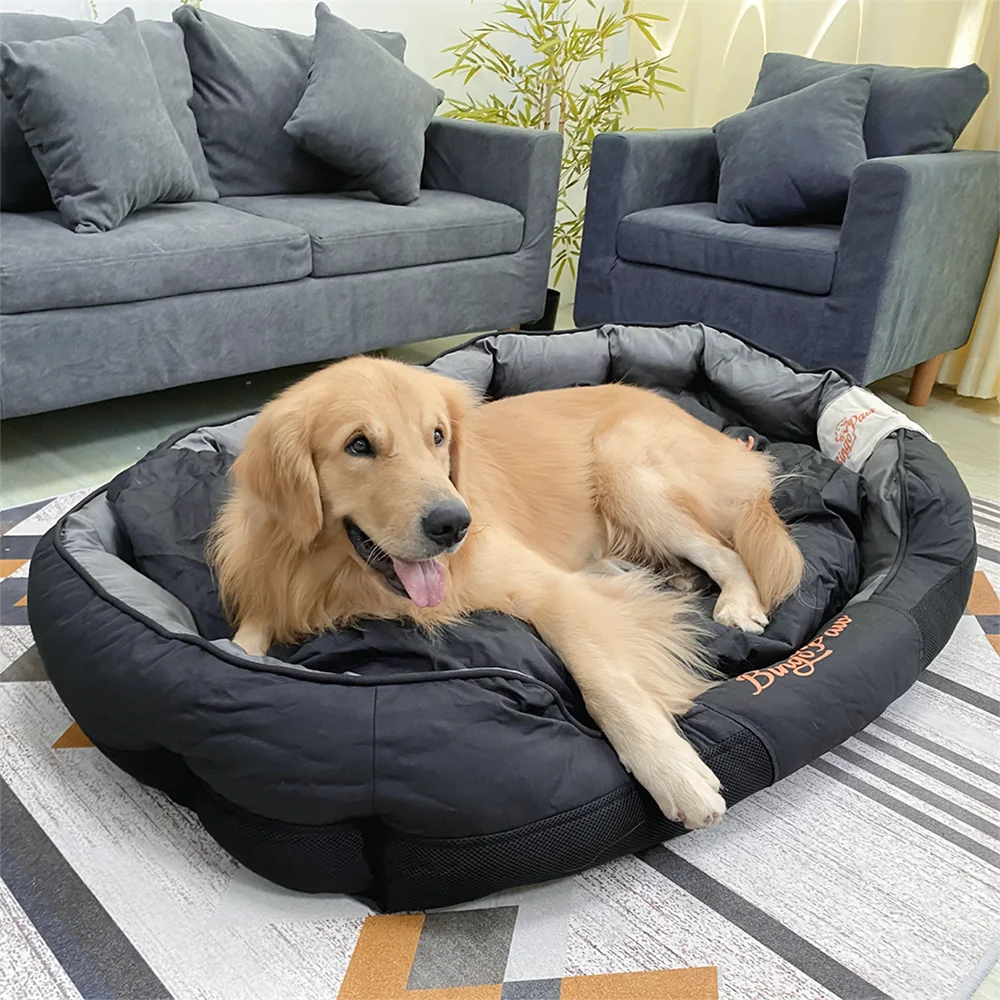 Waterproof XXL XL L Orthopedic Sofa Dog Bed Pet Mat Kennel Washable Pet Puppy Basket Cushion Removable fr Small Medium Large Dog