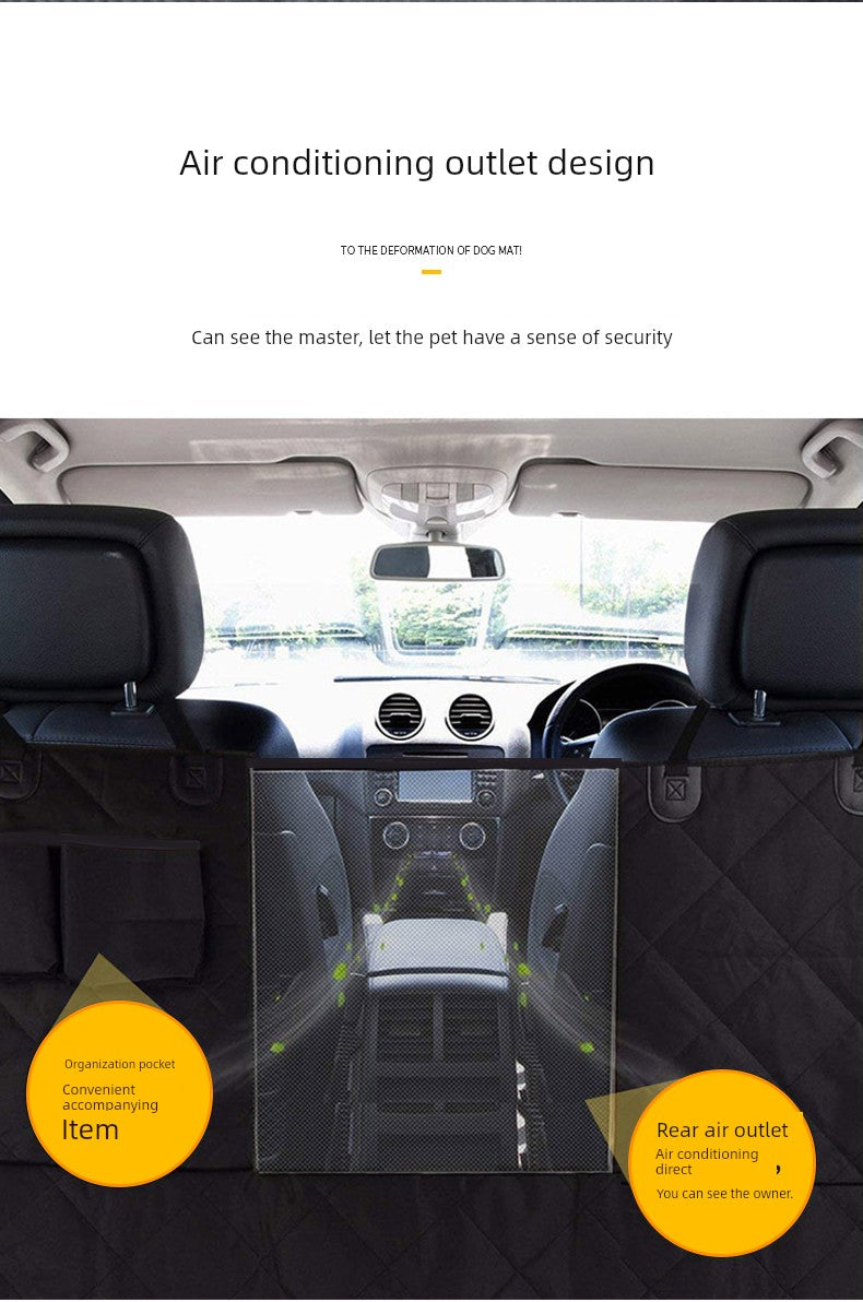 Car Seat Cushion Anti-Dirty Handy Gadget Rear Dog