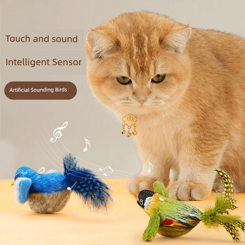 Artificial Toy Self-Hi Relieving Stuffy and Bite-Resistant Cat