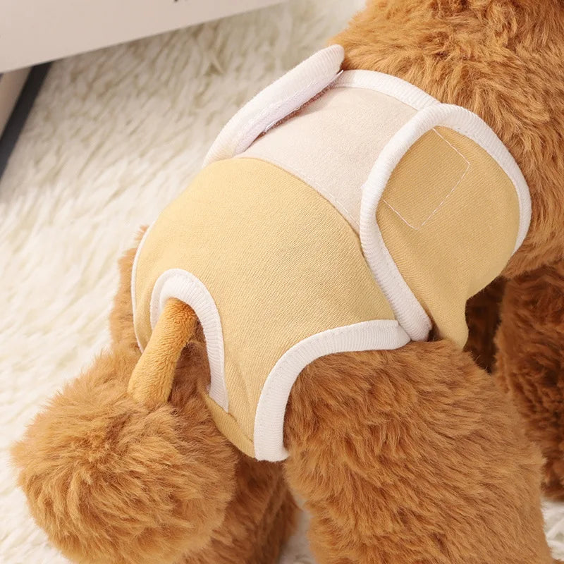 Reusable Female Dogs Diaper Pants Sanitary Female Dog Pants Diapers For Dogs Menstruation Pet Cat Physiological Shorts Girl