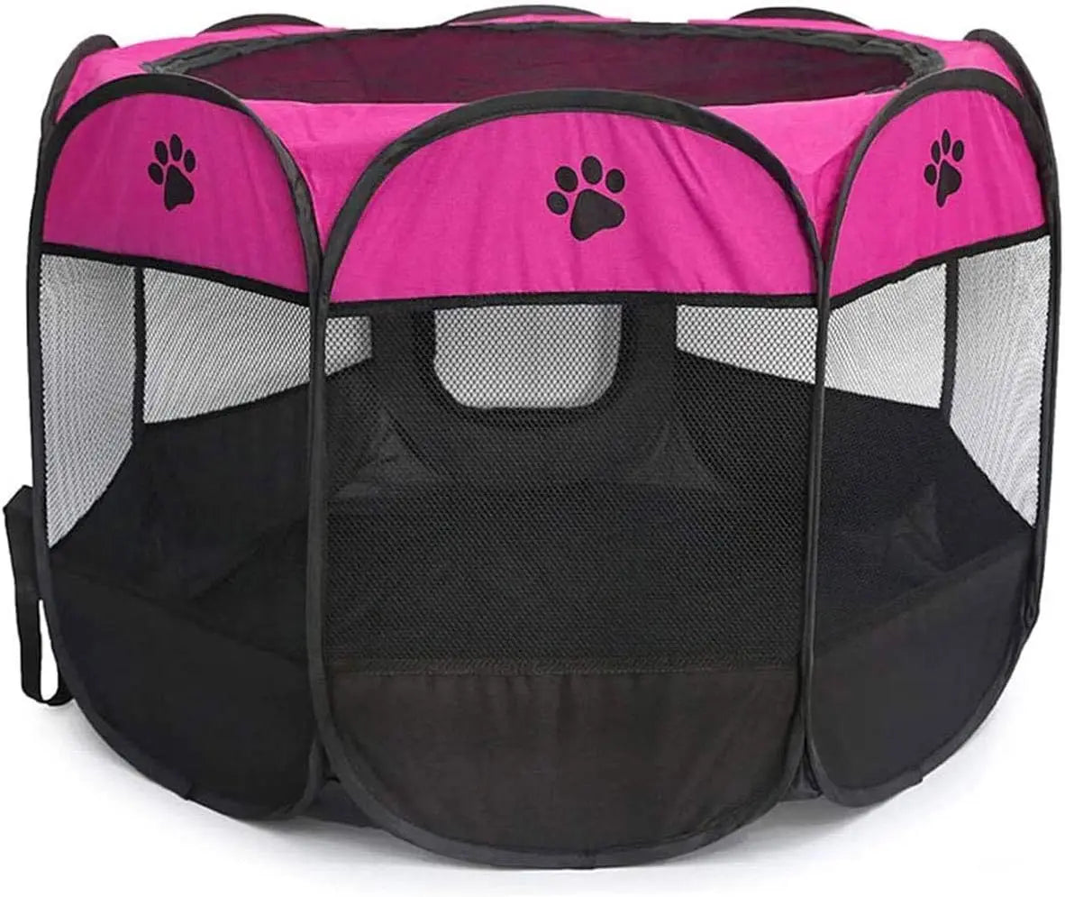 Tente pliable pour chat, cage pour animaux de compagnie, clôture, parc pour chien, maison d'extérieur pour animaux de compagnie pour petit et grand chien, chenil pour chat, abri portable pour chiots