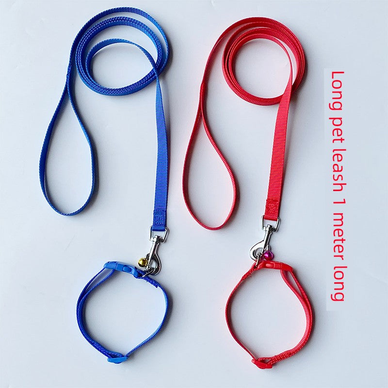 Collar Small and Medium-Sized Dogs Dog Hand Holding Rope