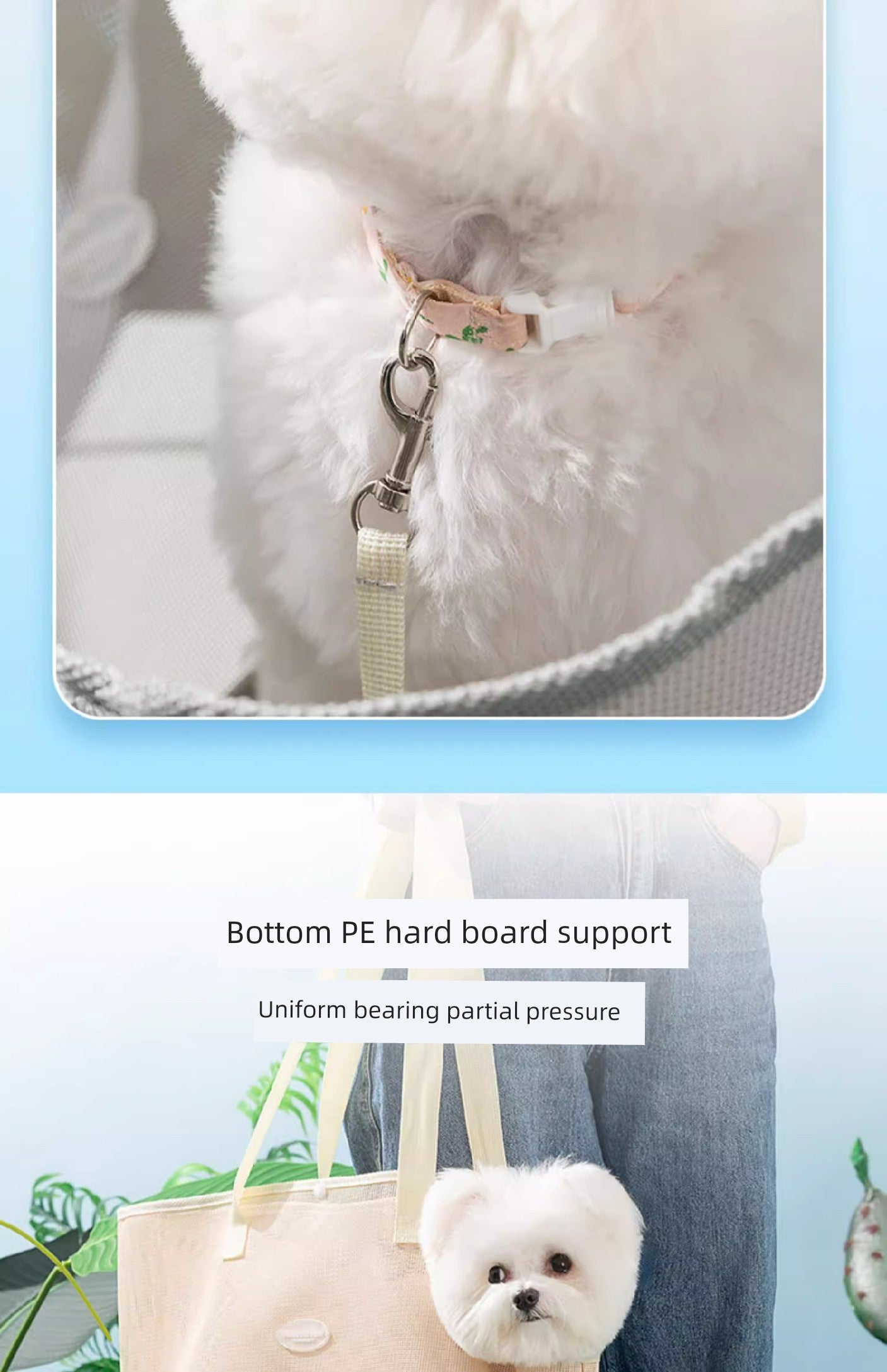 Portable Summer Cat Bag Breathable Handy Gadget All-Match Bag Dog