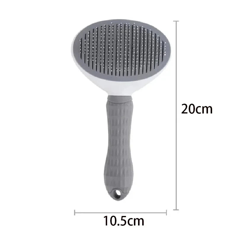 Brosse à poils de chat pour animaux de compagnie Peigne pour chien Toilettage et soins Brosse pour chat Peigne en acier inoxydable pour poils longs Nettoyage de chien Animaux de compagnie Chat Accessoires pour chiens