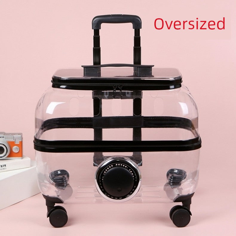 Space Capsule Trolley Large Cat Backpack Trolley Case