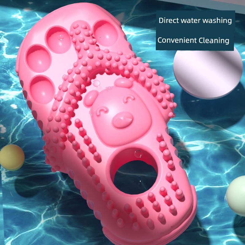 Slippers Tooth Cleaning Self-Hi Handy Gadget Medium and Large Pet Dog