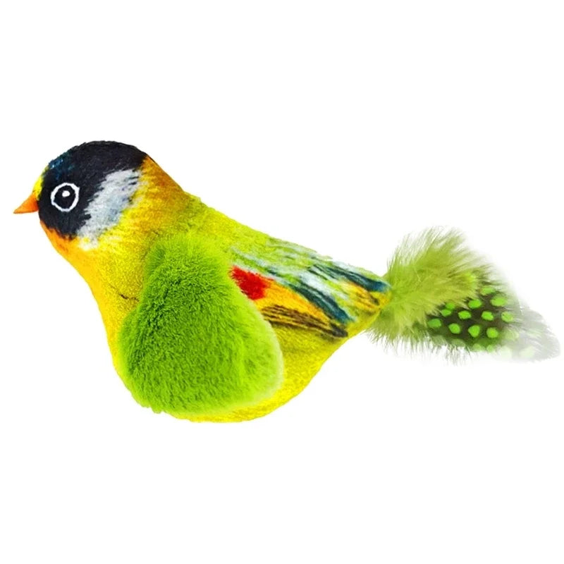 Toy Indoor Interactive Birds Toy for Cat Chasing Teasing Toy