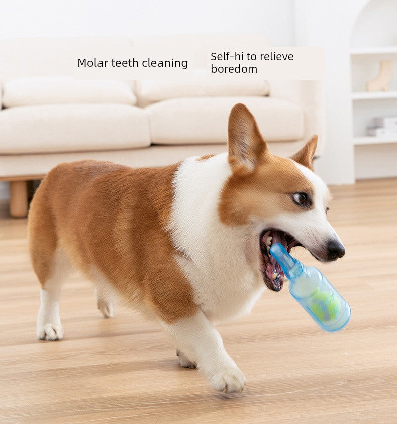 Toy Self-Hi Relieving Stuffy Tennis Corgi Puppy Dog