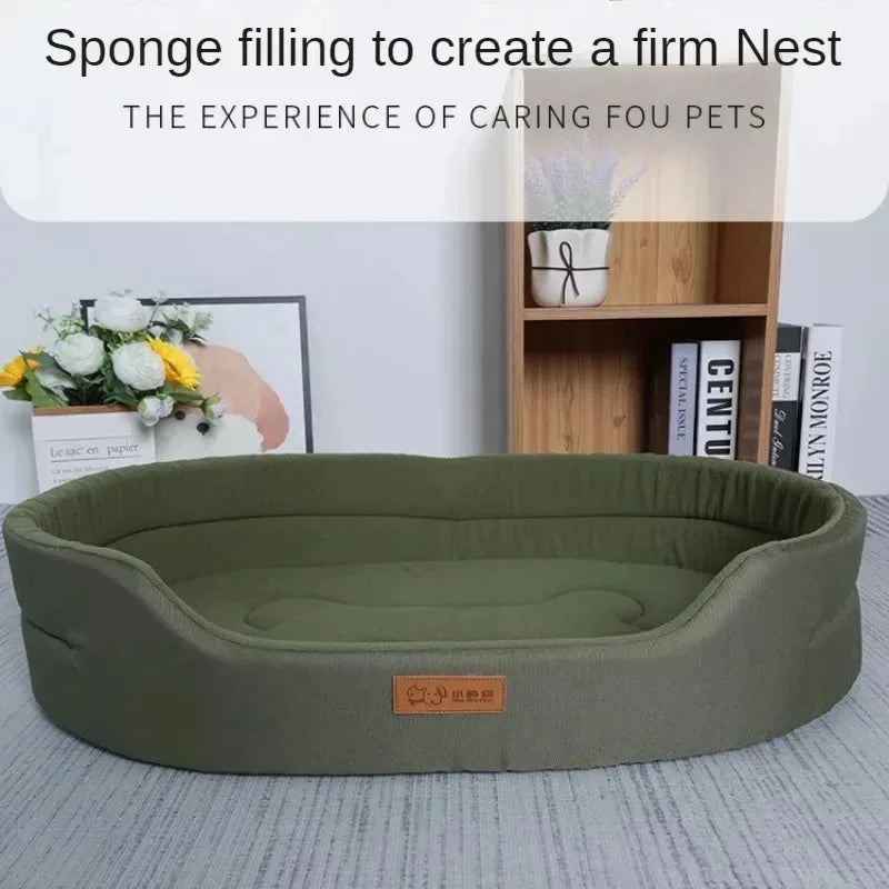 Dog Pet Beds Square Dog Bed For Large Dogs Custom Size Dog Sofa Beds Waterproof Customized Pet Bed Inner Pad Washable Kennel