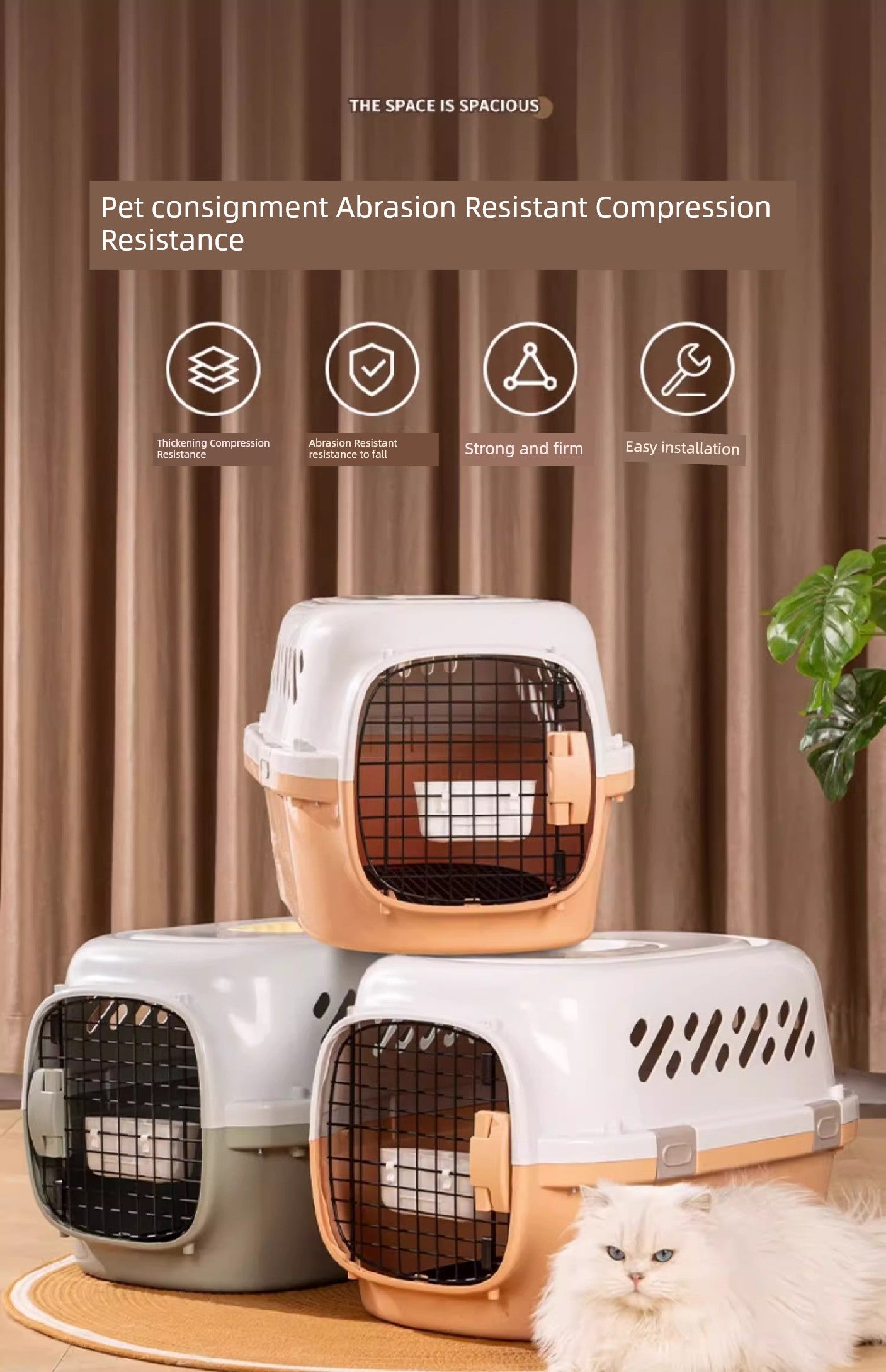 Space Capsule Portable Dog Car Anti-Stress Cat Bag