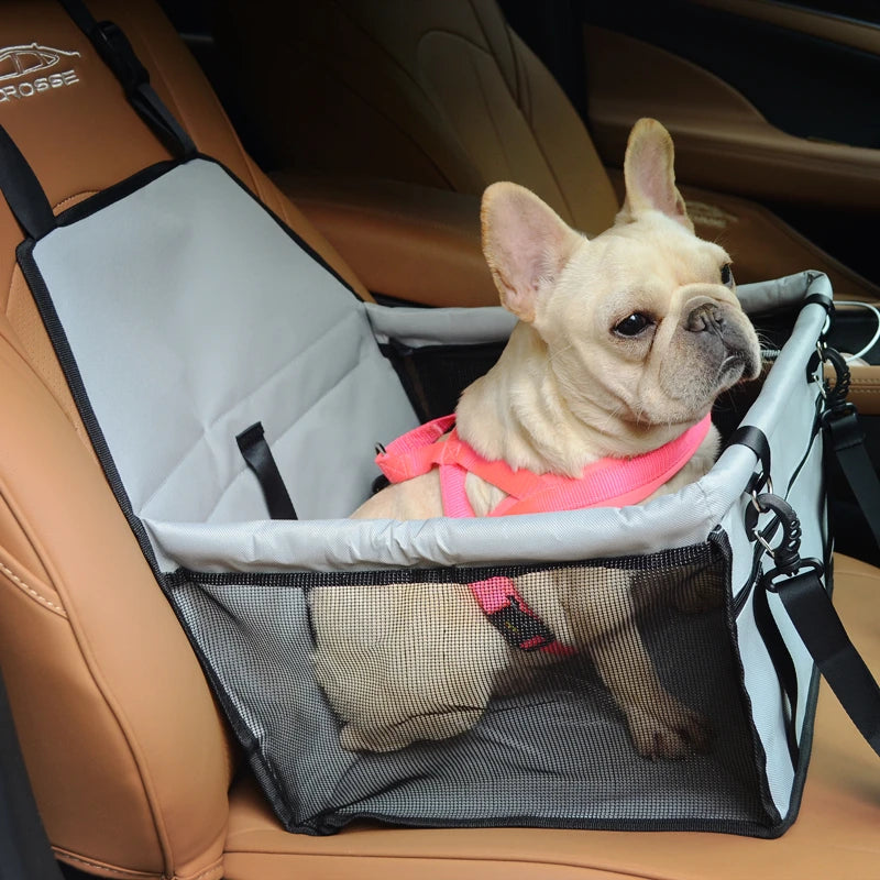 Carrier Dog Car Seat Cover Pet Transport Dog Carrier Car Folding Hammock Pet Carriers Bag For Small  Dogs autogamic for dogs