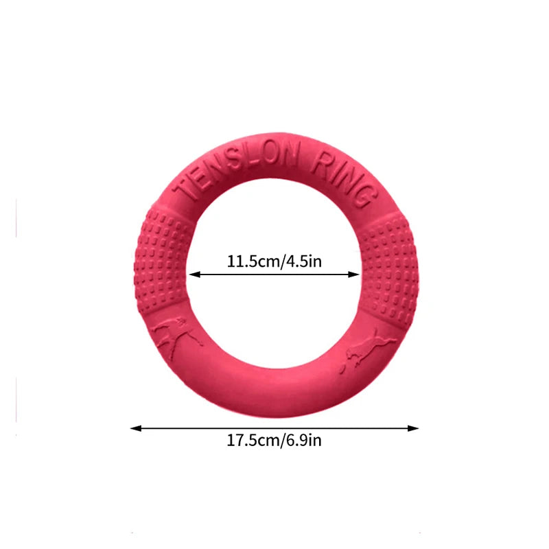 Dog Toy Training Ring Puller Puppy Flying Disk Chewing Toys Outdoor Interactive Toy Dog Game Playing Supplies Zabawki Dla Psa