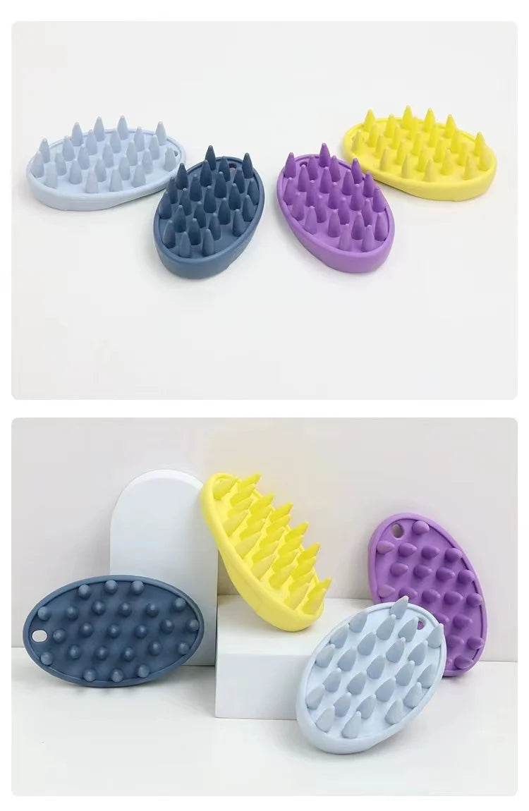 Bathroom Puppy Dog Cat Bath Massage Gloves Brush Safety Silicone Pet Accessories for Dogs Cats Dog comb Tools