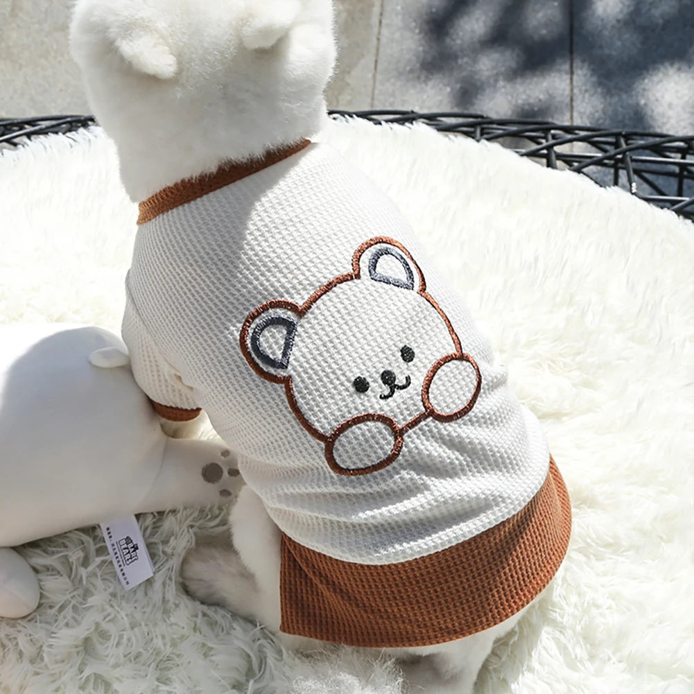 Spring Summer Dog Dress Pet Skirts Pet Lovers' Clothes Comfortable Soft Puppuy Dogs Cats Vest Dress Pet Clothes Dog Clothes