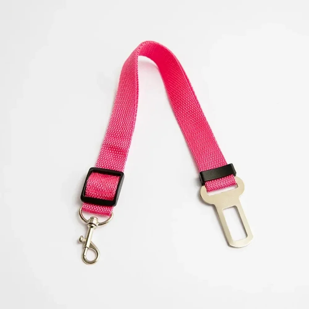 Cat Car Seat Belt Dog Accessories Adjustable Harness Lead Leash Small Medium Travel Clip Puppy Collar Leash Pet Items Dog Harnes