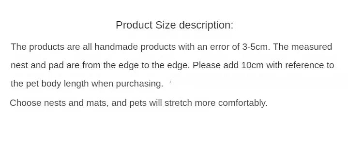 Soft Thickened Plush Pet Bed House Cats Dog Mat Winter Warm Square Sleeping Dogs Puppy Nest  Cushion Portable For Pet Cats Bed