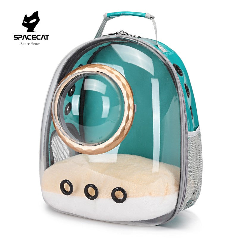 Space Meow Transparent Dog Shoulder Carrying Cat Bag