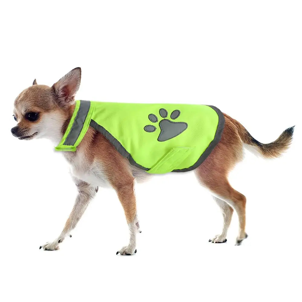 Reflective Dog Vest Clothes Breathable Pet Puppy Dog Safety Outdoor Walking Running Vests For Small Medium Large Dogs Chihuahua