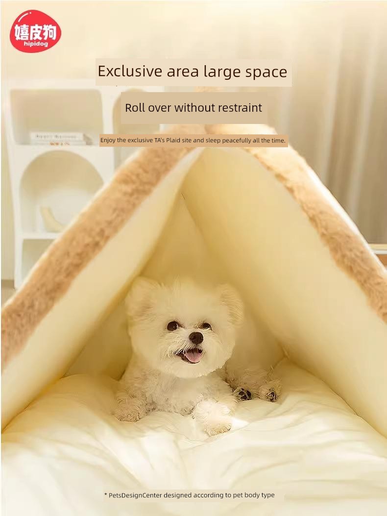 Teepee bed for small dogs or cats