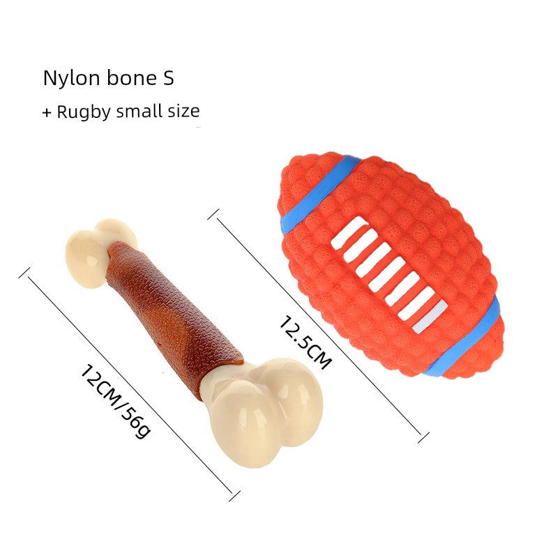 Molar Rod Bone Rubber Dog