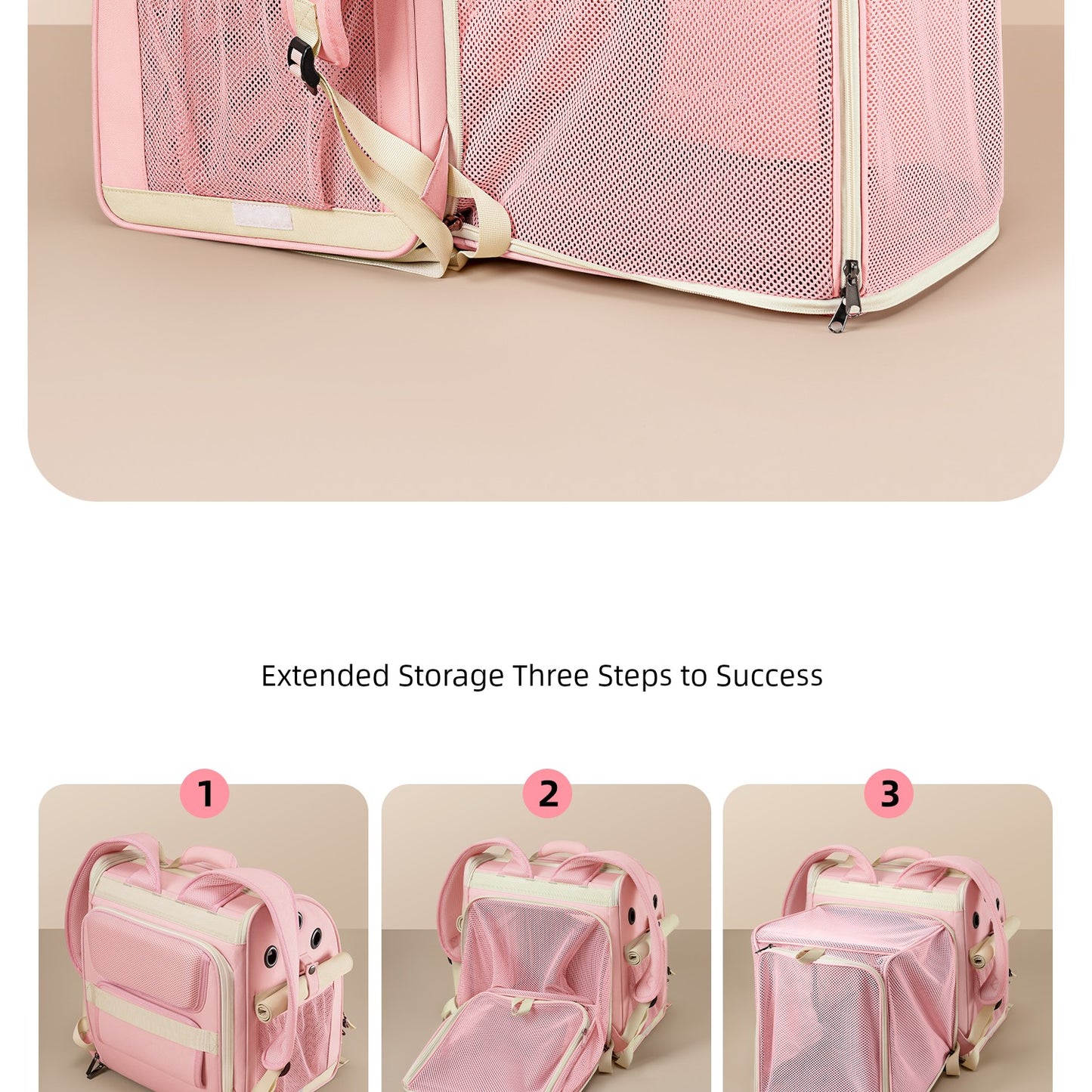 Cat Bag Portable Fall and Winter Heattech Travel Pet Backpack Space Capsule Breathable Cat Cage