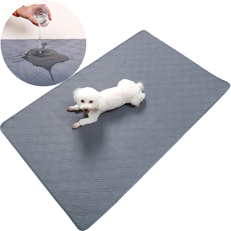 Almohadilla para orinar para perros, manta reutilizable, pañal absorbente, almohadilla de entrenamiento lavable para cachorros, tapete para orina para cama de mascotas, funda para asiento de automóvil, suministros para mascotas