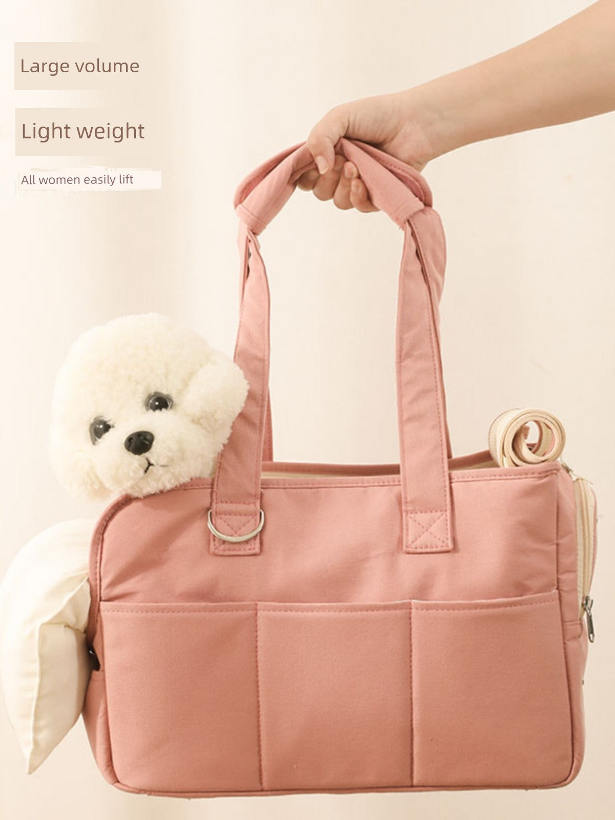 Fluffybaby Maltese Travel Dog Bag