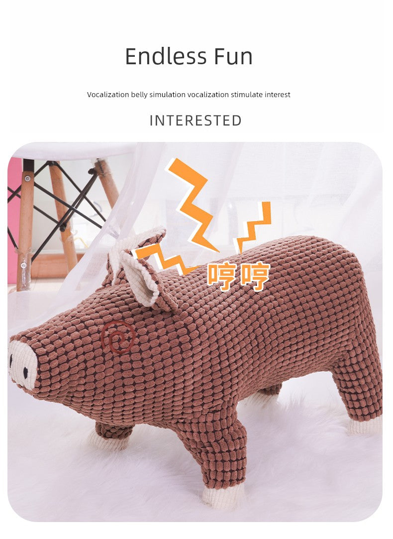 Pig Rope Toy for Dogs