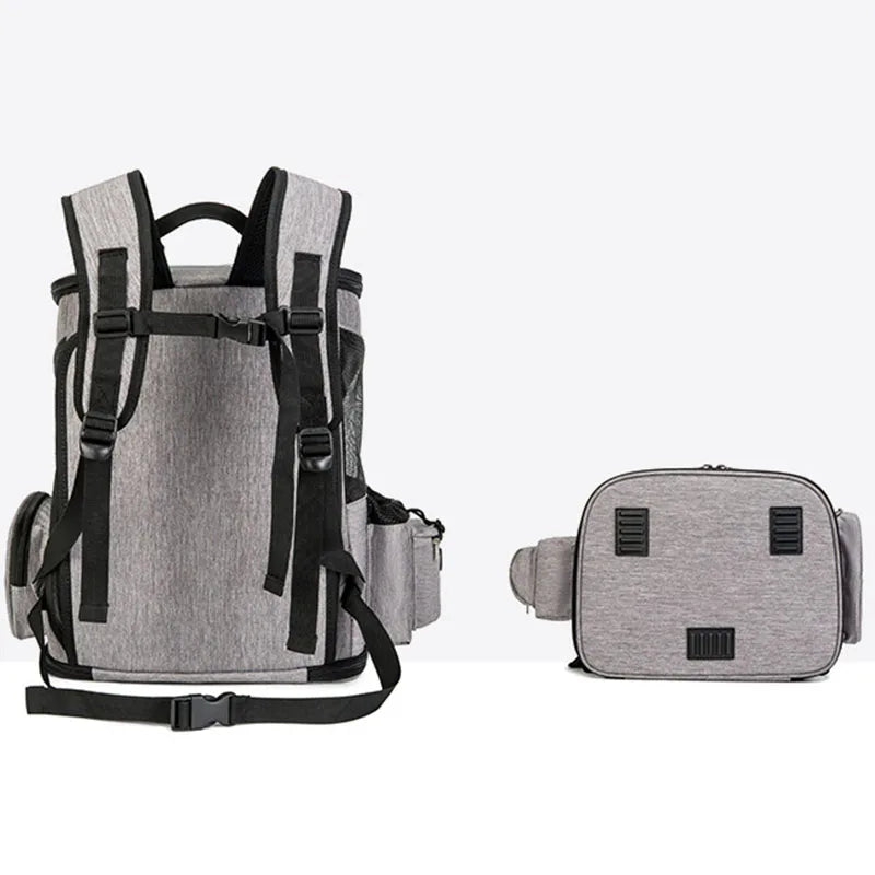 Astronaut Expandable Pet Backpack, Portable, Foldable, Transport, Travel Bag, Breathable Space Capsule, Cat & Dog Puppy Carrier