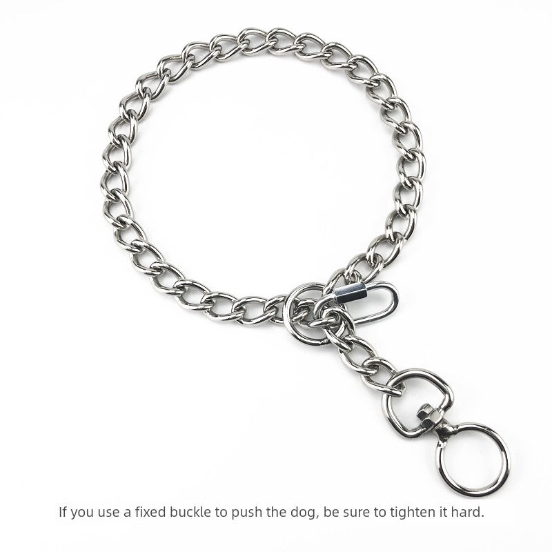 Stainless Steel Collar Malinois Rowena Medium P Chain