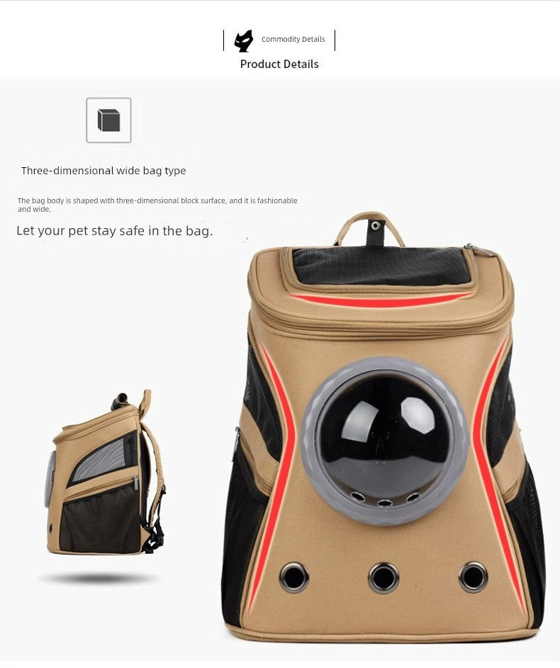 Portable Backpack Book Packaging Corgi and Shiba Inu Large Dog