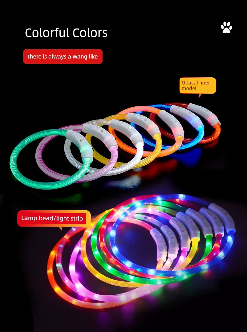 Luminous Circle Small Size Dogs Pet Dog