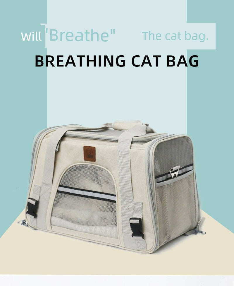 Large Capacity Sterilization Portable Canvas Cat Bag