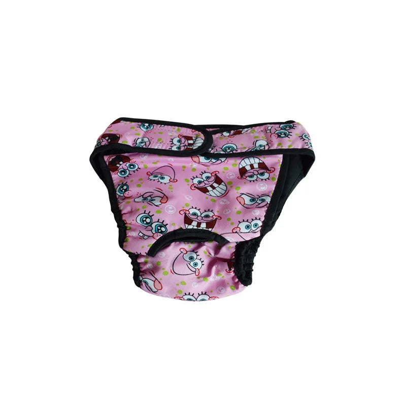 Large Dog Diaper Sanitary Physiological Pants Washable Female Dog Underwear Pets Dogs Supplies forudesigns dog underwear