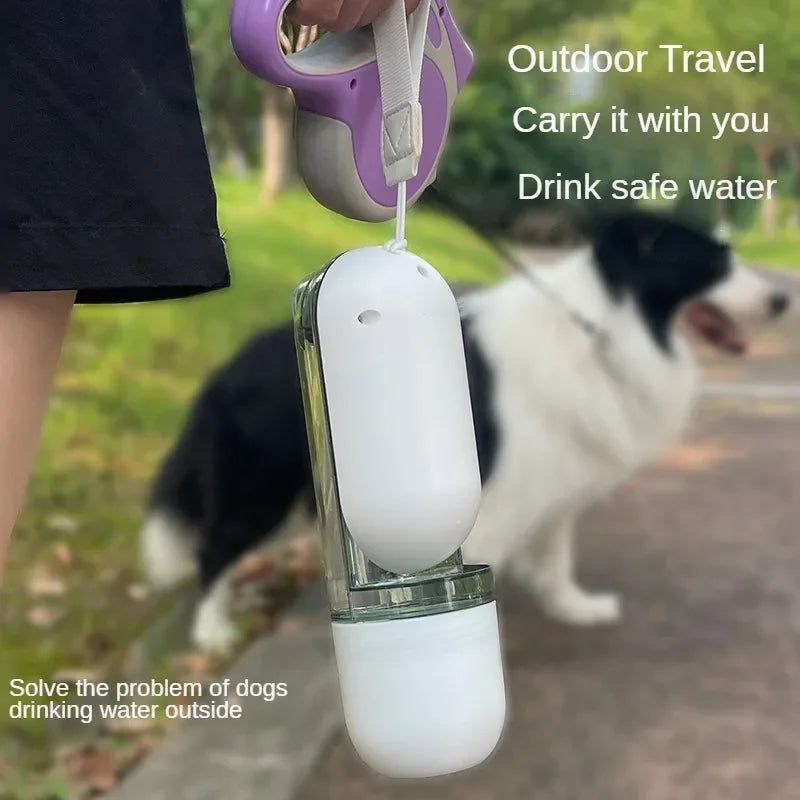 Waterer for dogs and cats Portable Dog Water Bottle For Small Large Dogs Cat Outdoor Leakproof Walking Drinking Bowls