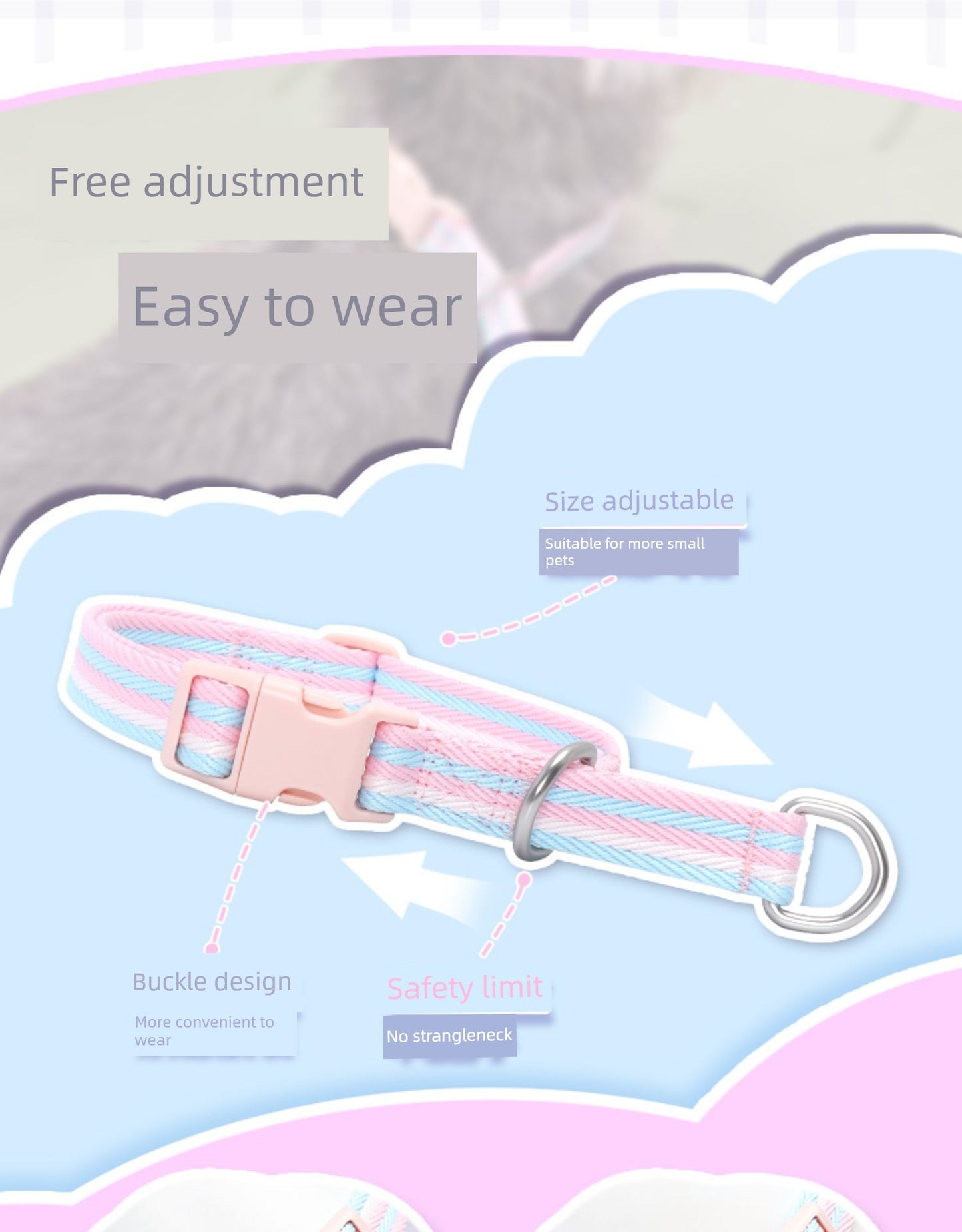 Medium Large Dog Explosion-Proof Collar Dog