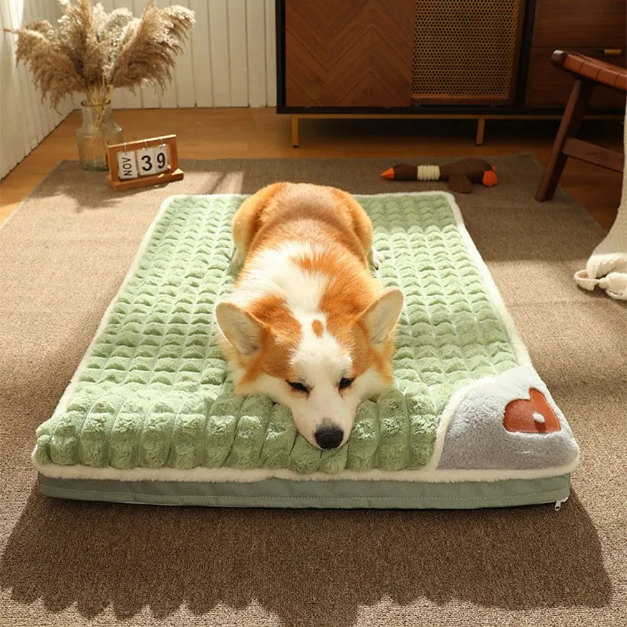 Pet Dog bed mat Protect cervical spine Detachable Dog house indoor For small medium large dogs bed Comfort Coft Pet supplies