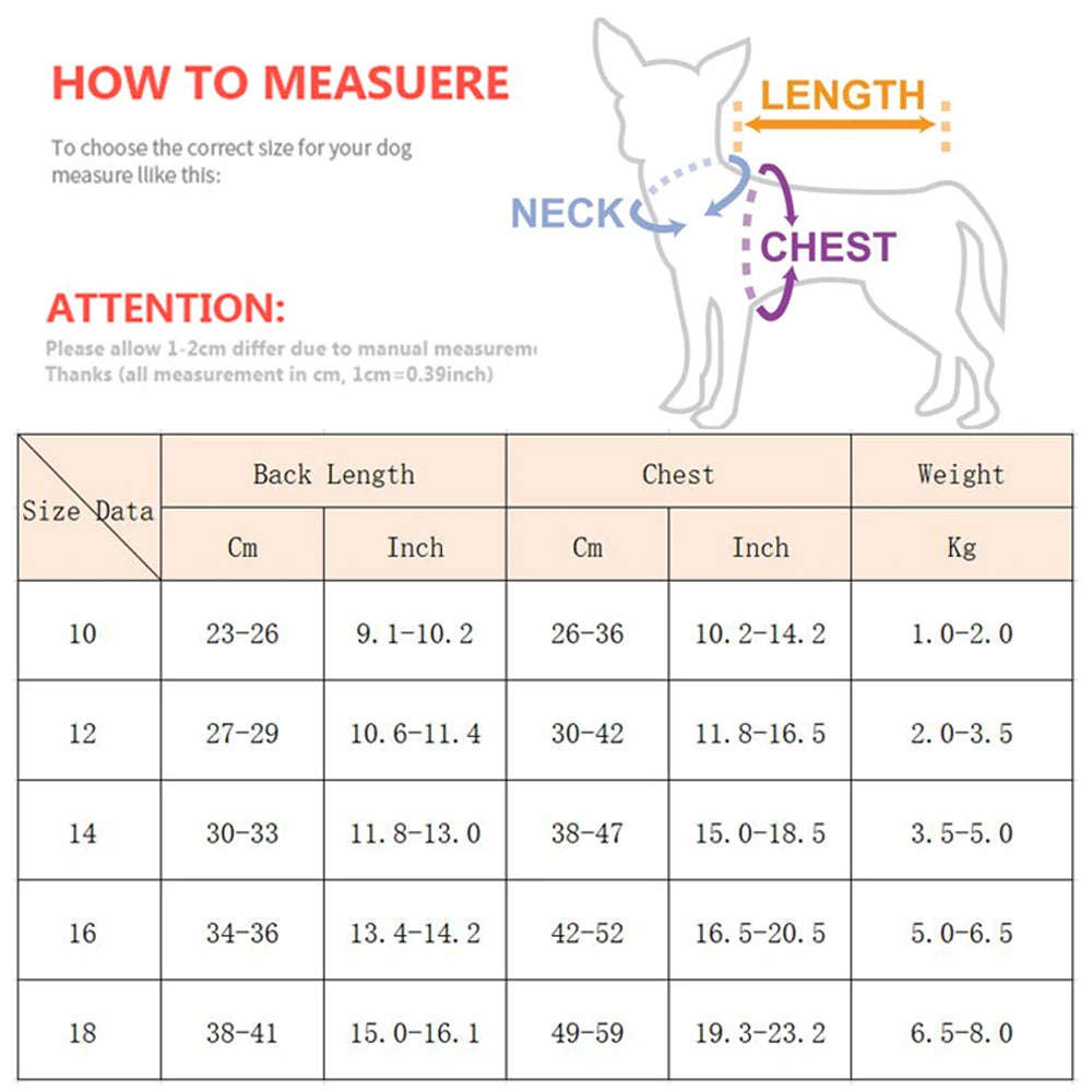 Winter Pet Clothes Waterproof Jumpsuits for Girl & Boy Small Dogs Chihuahua Yorkshire Puppy Clothing Thickened Warm Pets Coat