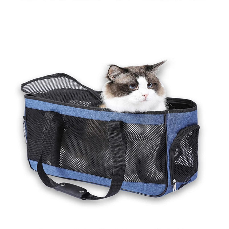 Soft Side Cat Pet Carrier - Travel Bags Airline Approved