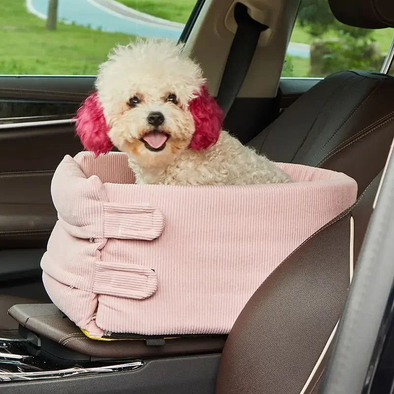 Pet-specific car seats, car central control cat bag and dog kennel, travel handbags for cats and dogs